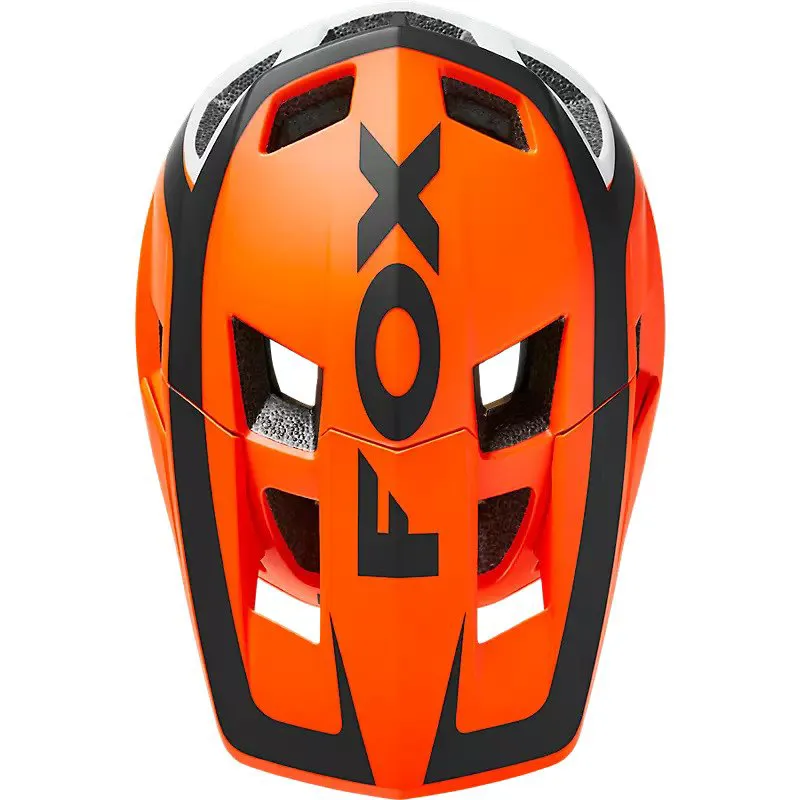 Fox Dropframe Pro Dvide Helmet - Orange-3